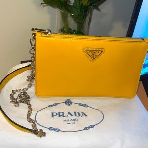 Prada Saffiano Leather Crossbody Bag